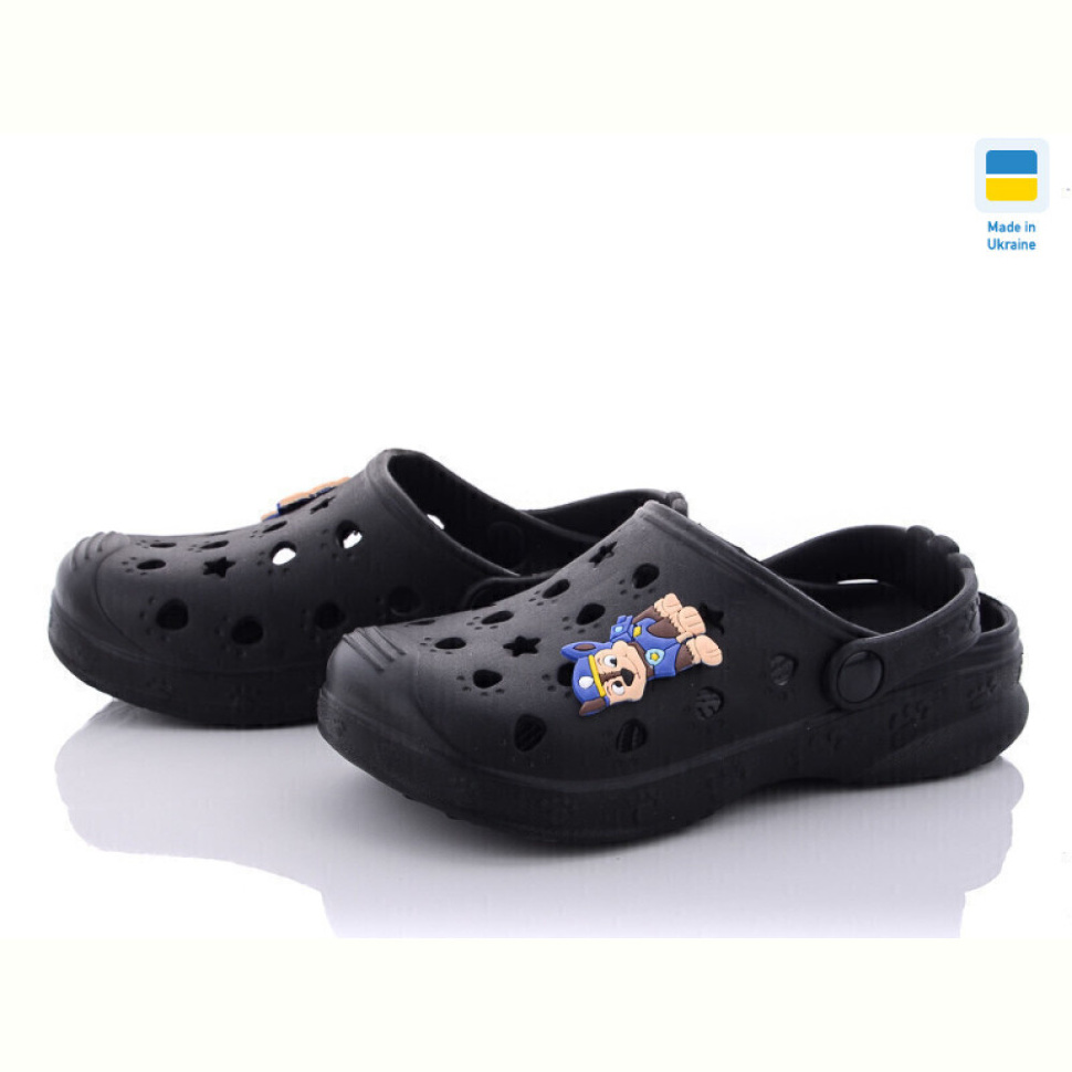 Кроксы Golden Lion Крокс дет.черный
