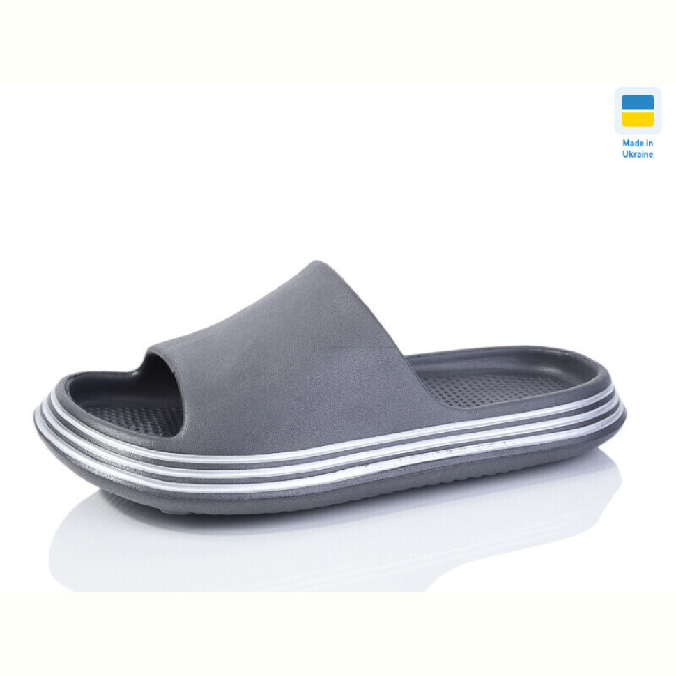 Шлепки Progress Прогрес М236 графіт