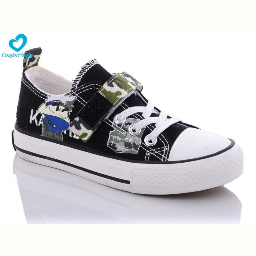 Кеды Comfort-baby 9020-2 чорний