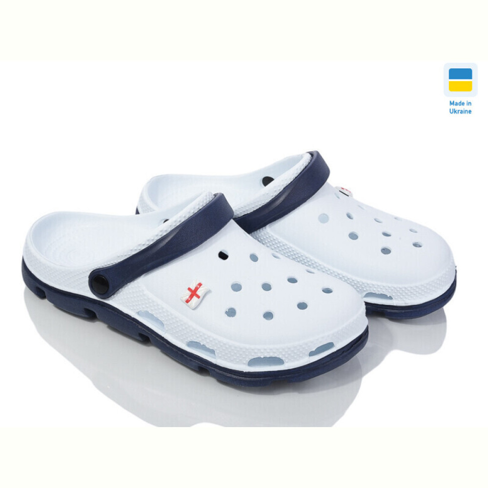 Кроксы Progress Крокси М116 білий