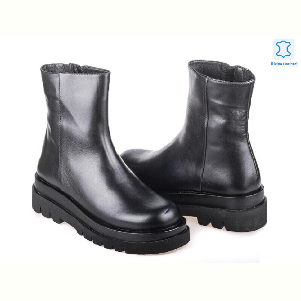 Ботинки Prime-Opt Prime 8506-6626-128 ЧОРНА ШКІРА Ботинки Prime-Opt Prime 8506-6626-128 ЧОРНА ШКІРА