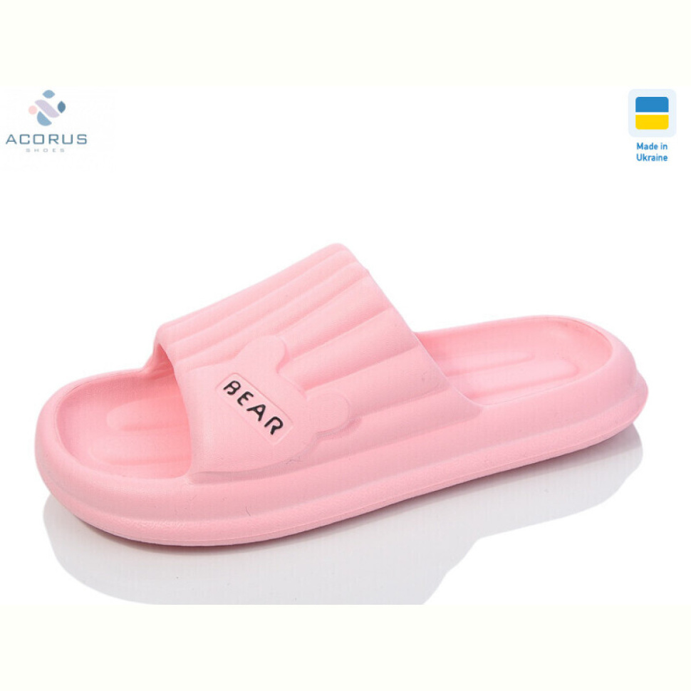 Шлепки Acorus T111 рожевий