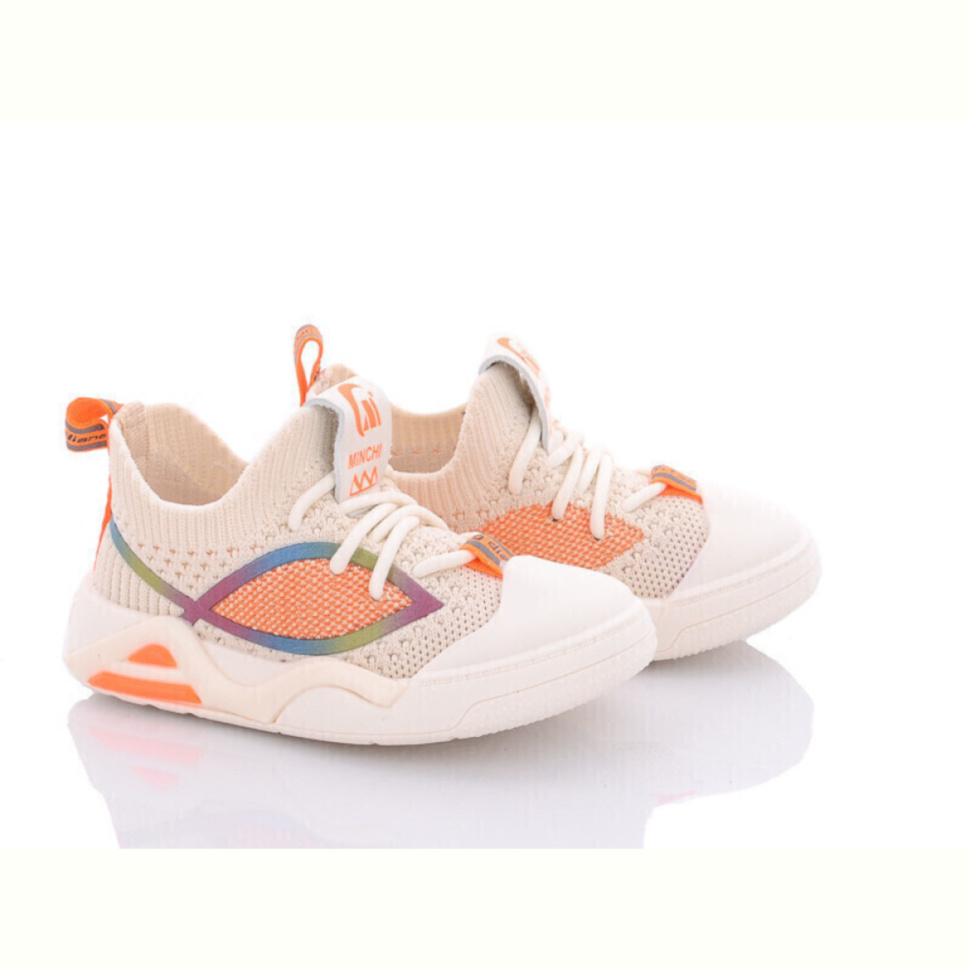 Кроссовки Ok Shoes 2319 бежевий