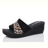 Шлепки Sali-2 104 лео-чорний