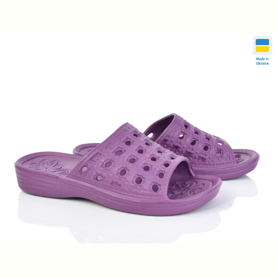 Шлепки Vladimir Крок С19 бордо