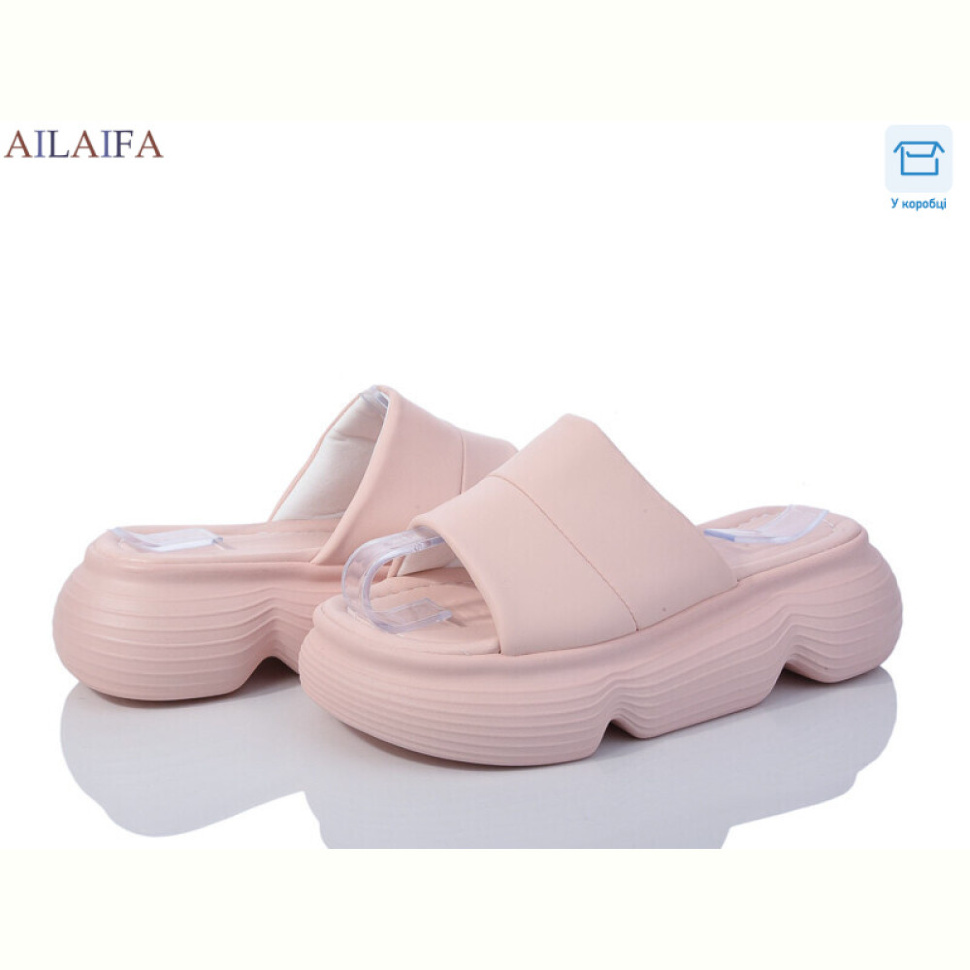 Шлепки Ailaifa 7055 pink Шлепки Ailaifa 7055 pink