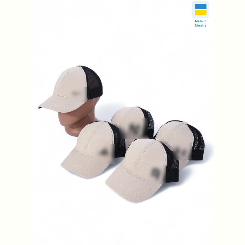 Кепка STARK Кепка з сіткою та накатом 001-3 mix