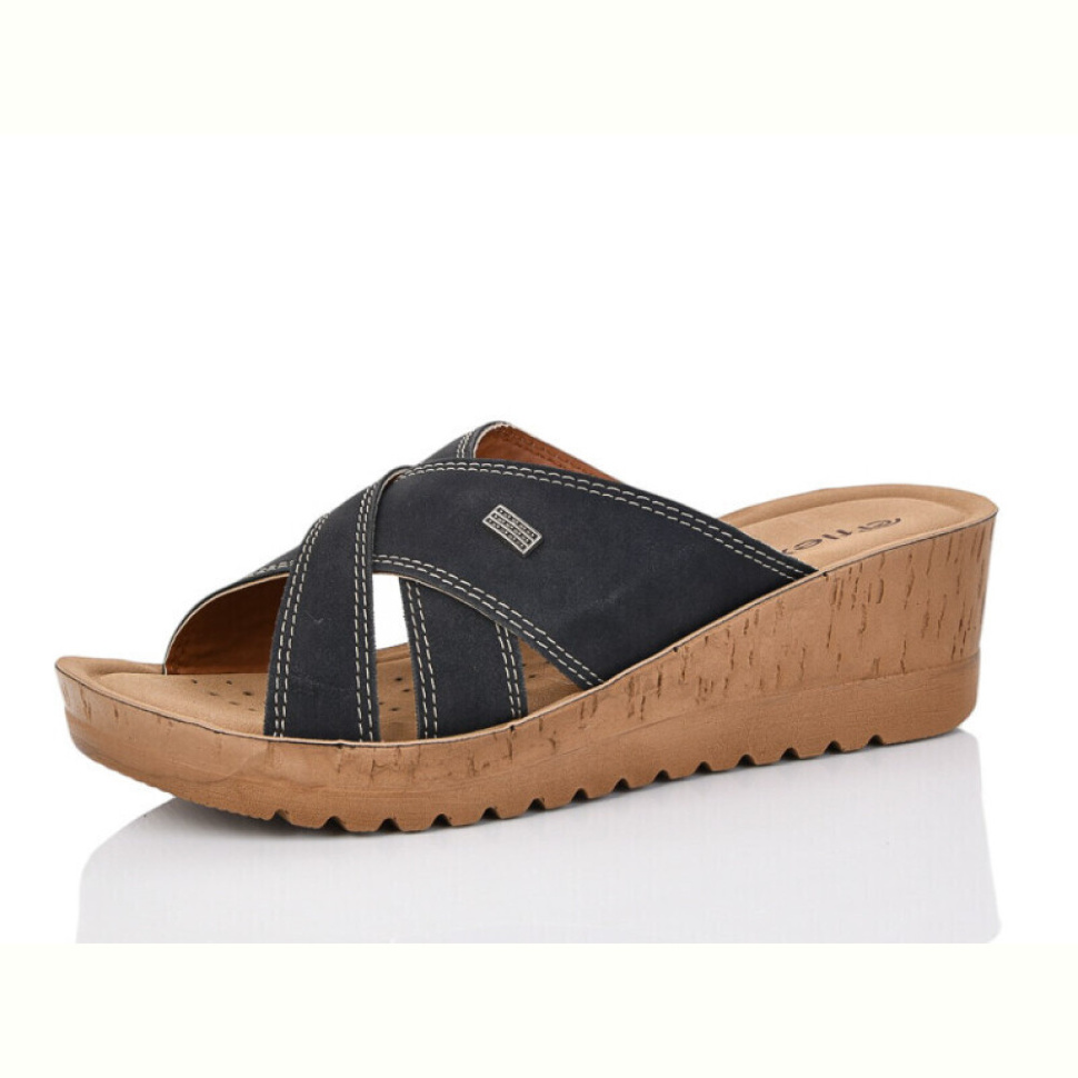 Шлепки DeMur 329574 чорний