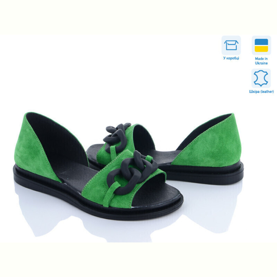 Босоножки G-Aira 402 зел.з.