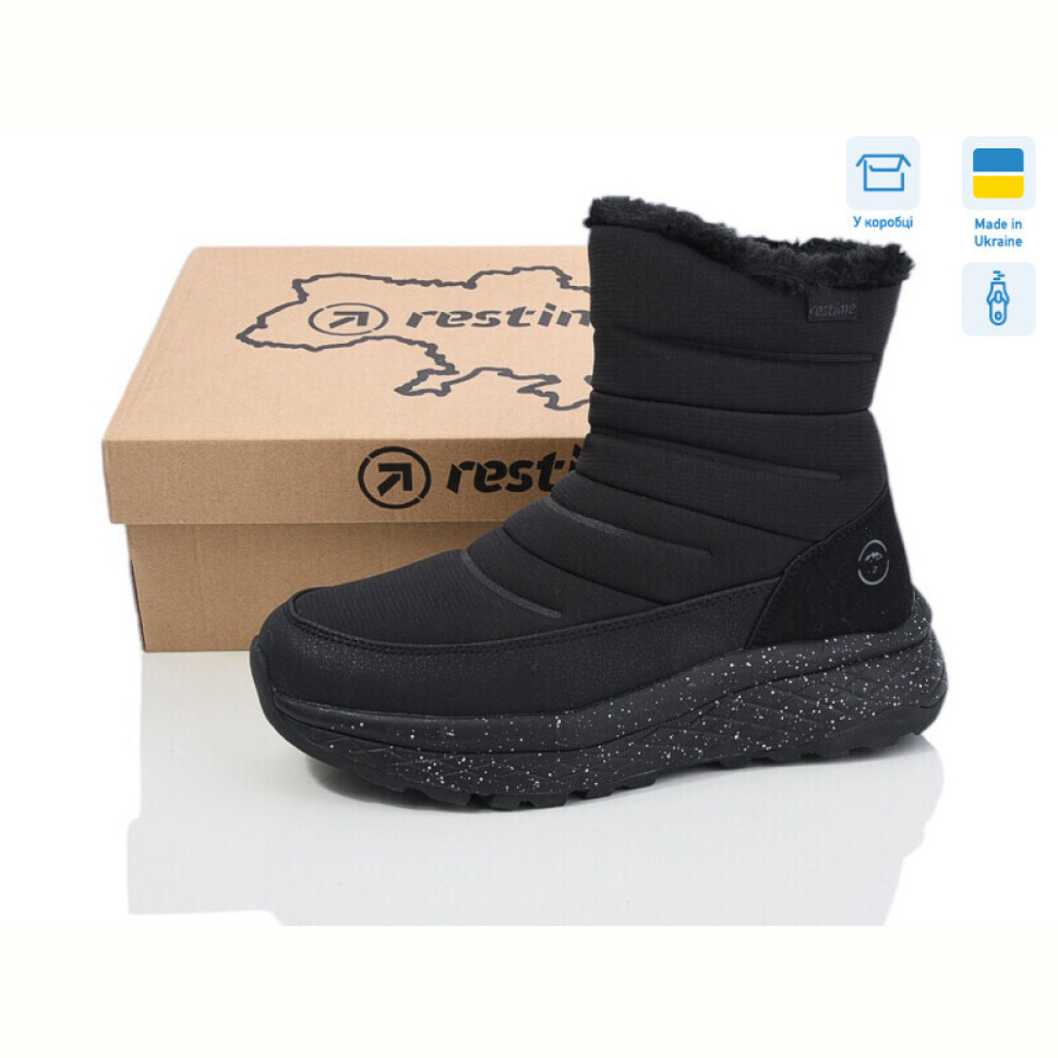 Ботинки Restime AWZ24296 black
