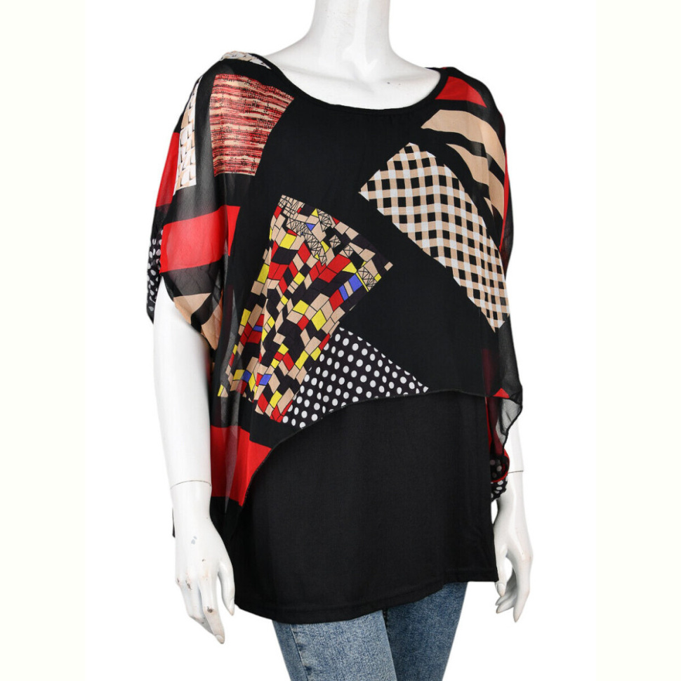 Блузка Obuvok B0106-1 (10928) red Блузка Obuvok B0106-1 (10928) red