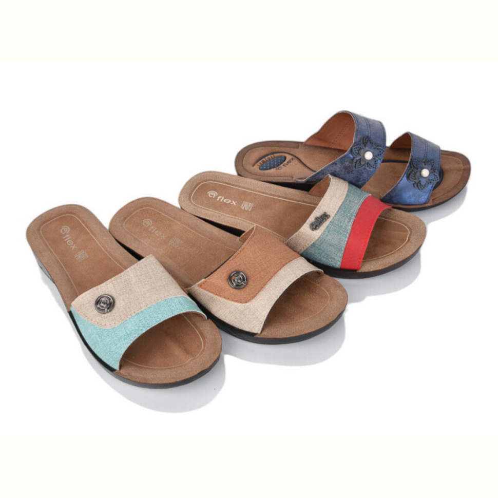 Шлепки DeMur 3001-14 mix