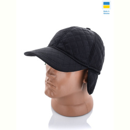 Кепка STARK Кепка чол.плащівка стегана чорна