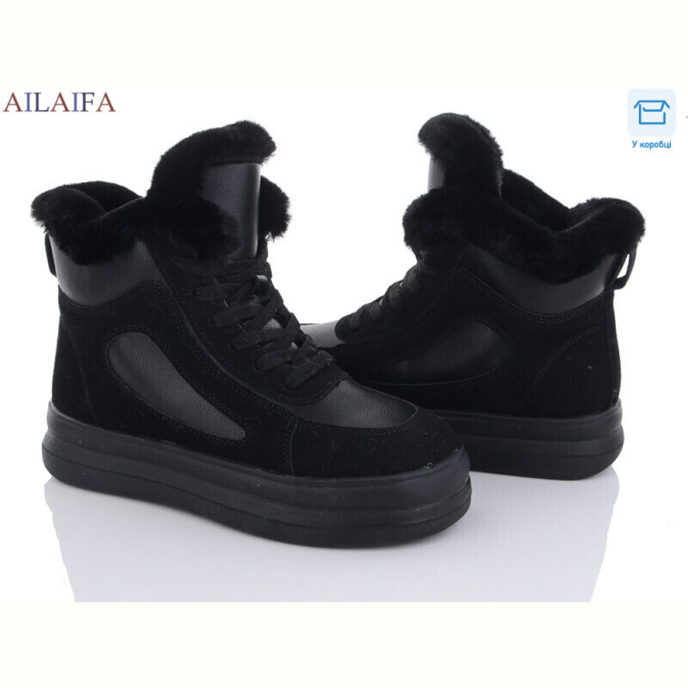 Ботинки Ailaifa 2262 all black