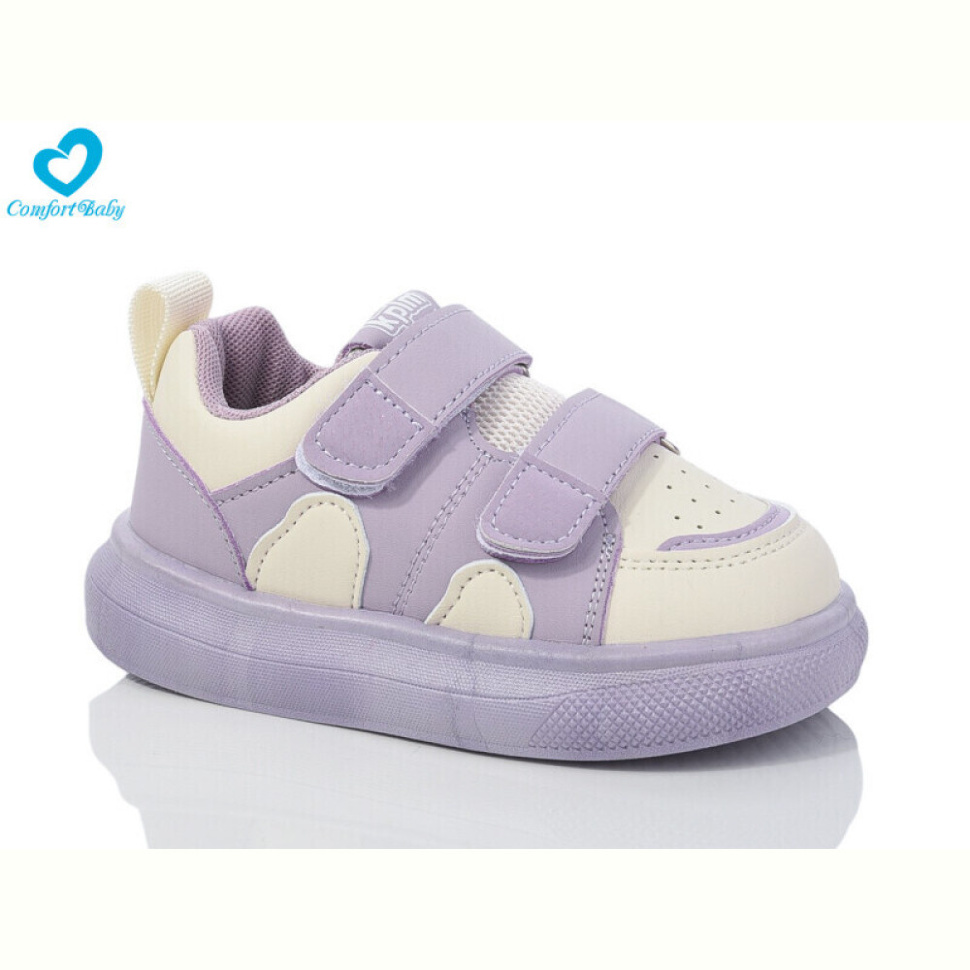 Кроссовки Comfort-baby 7199-2 біло-фіолетовий
