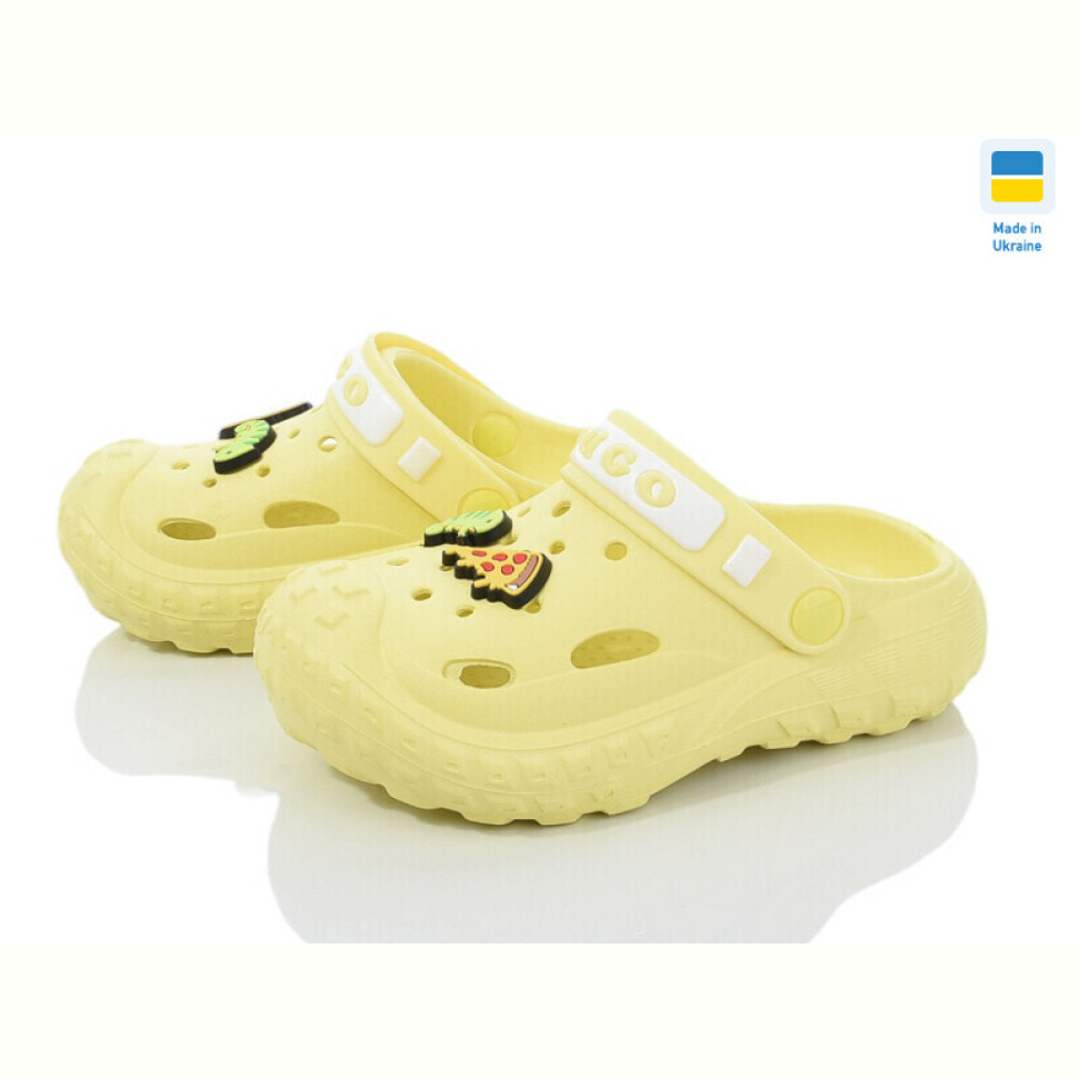 Кроксы Golden Lion 333 лимон