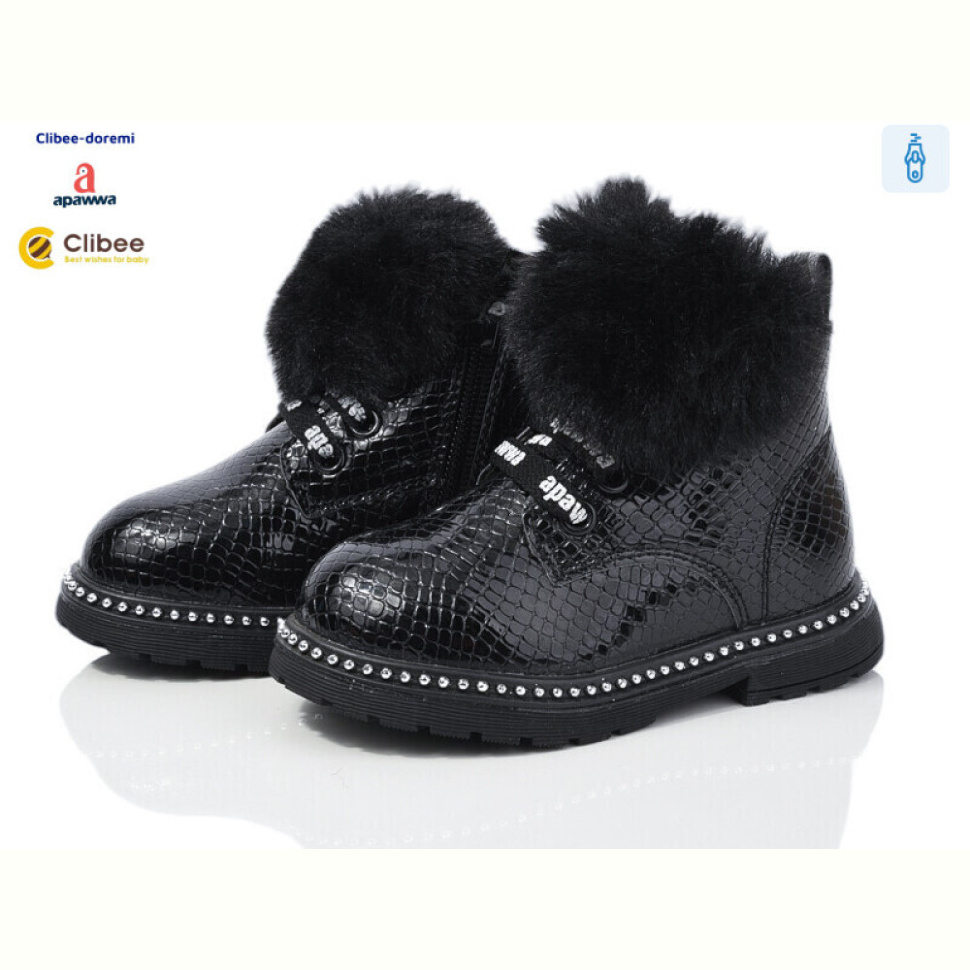 Ботинки Clibee-Doremi KB(NQ)236 black
