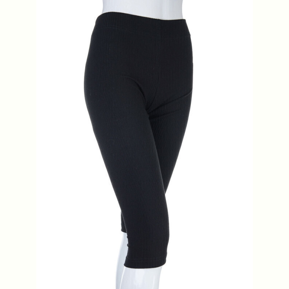 Бриджи STARK Бриджі рубчик чорні норма