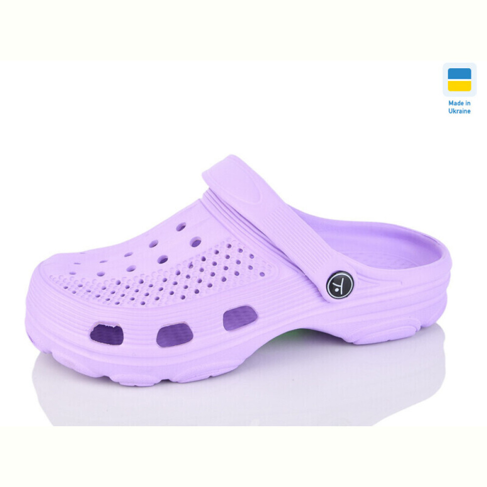 Кроксы M&L  Alex13 ML203 св.бузковий