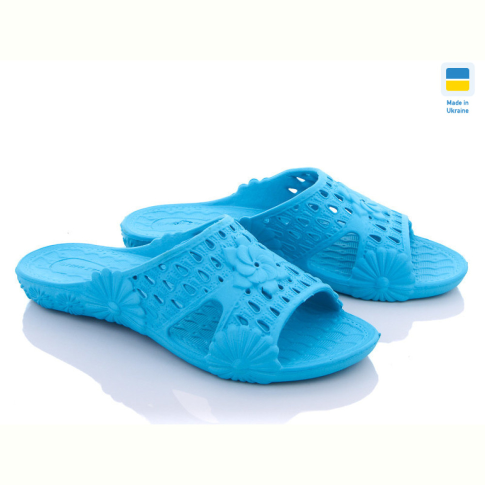 Шлепки Vladimir DS Украина ПЖ28 бирюза