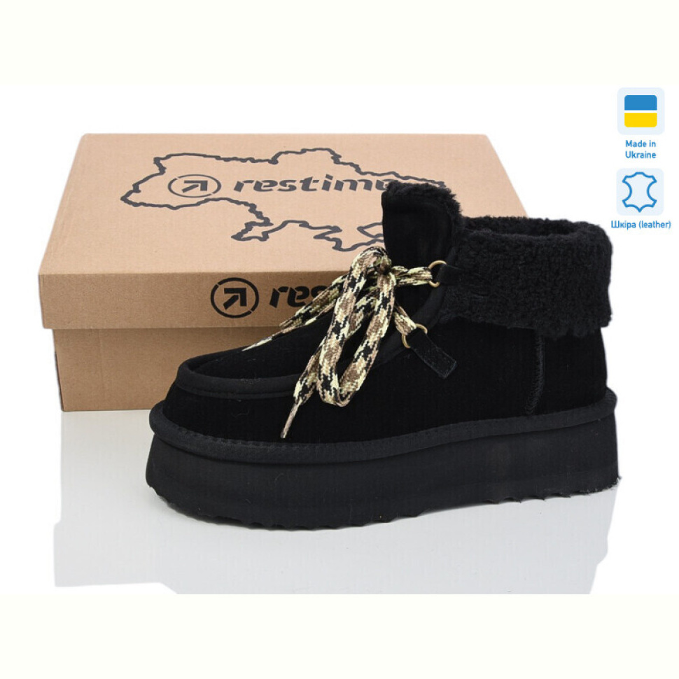Угги Restime YWZ24452 black