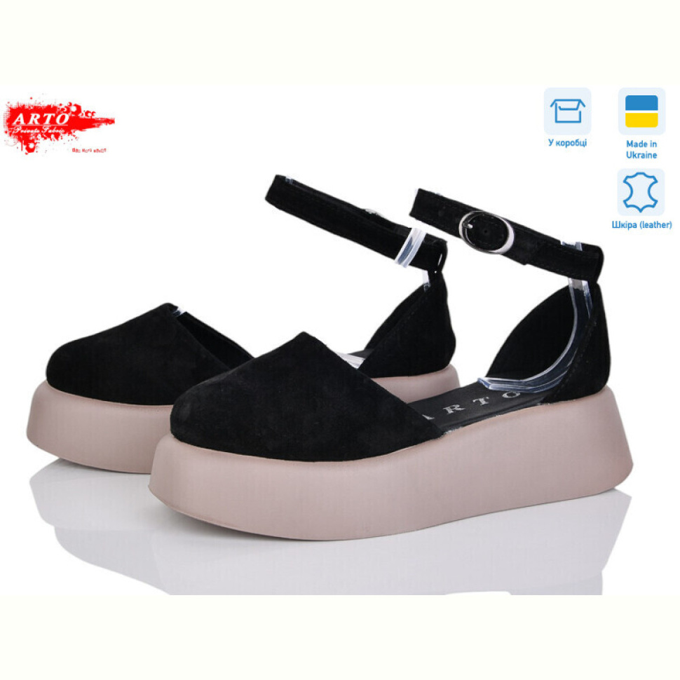 Босоножки ARTO 201 чорний з.