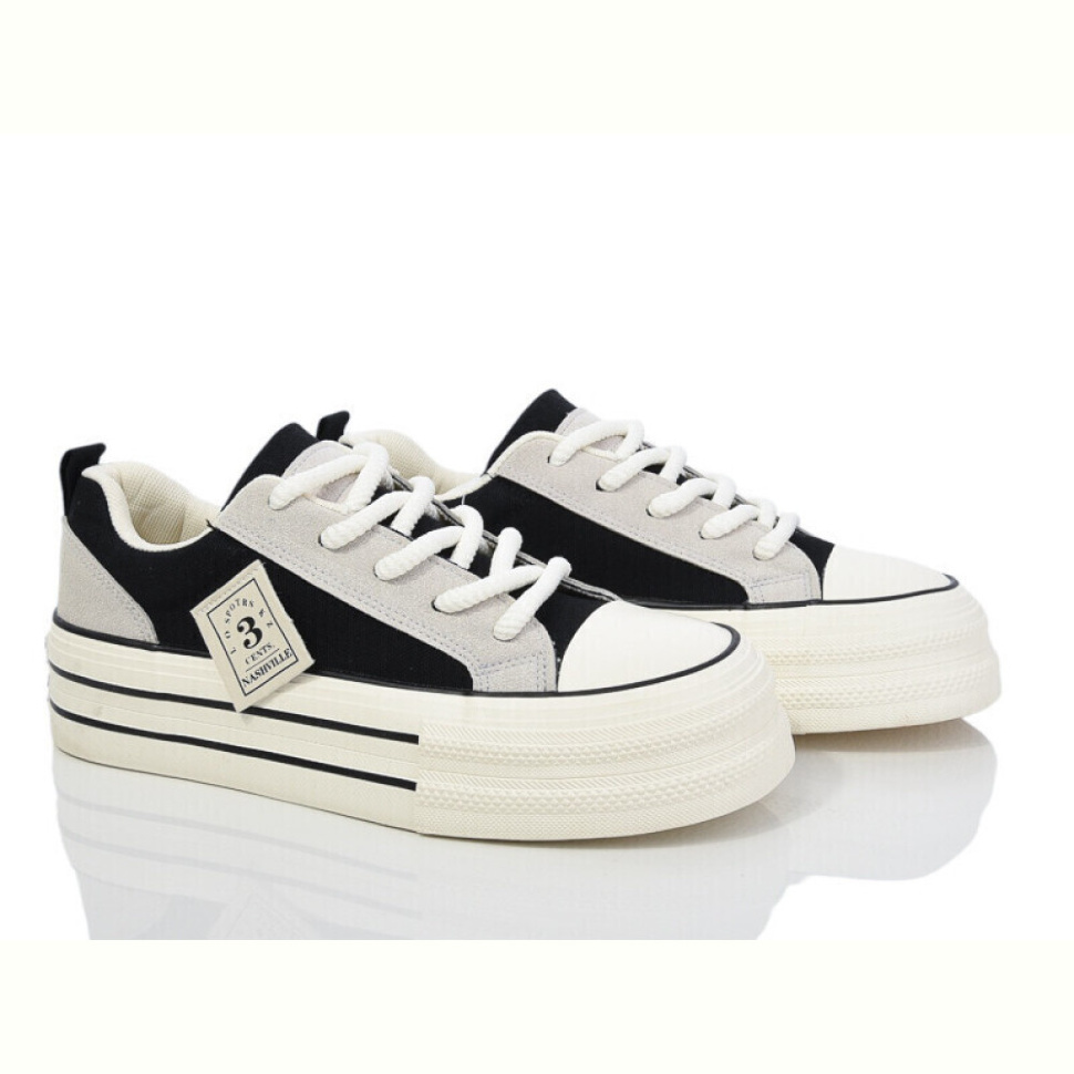 Кеды Violeta 170-28 grey-black