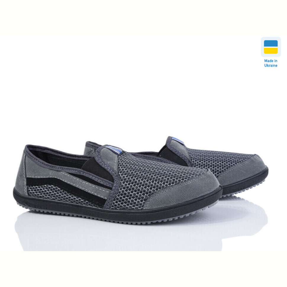 Слипоны Paolla T12 сірий