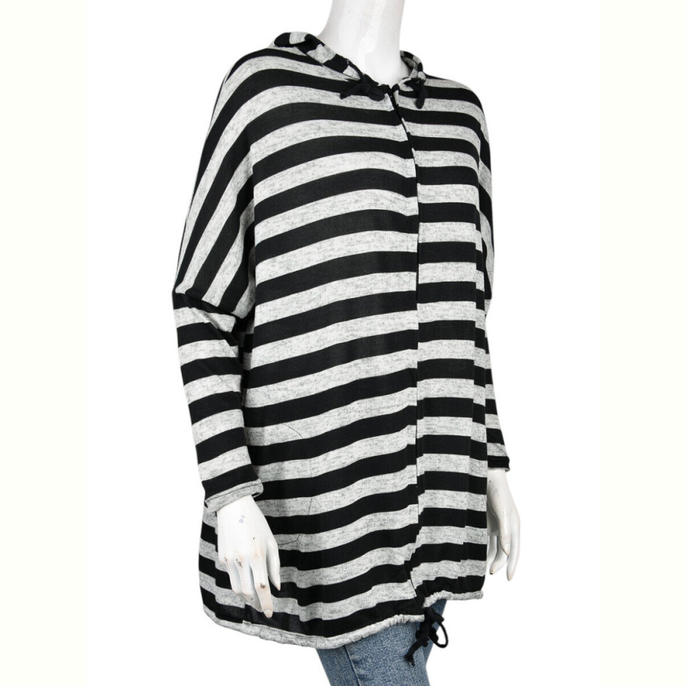 Кофта Obuvok B0123-2 (10988) black-grey Кофта Obuvok B0123-2 (10988) black-grey