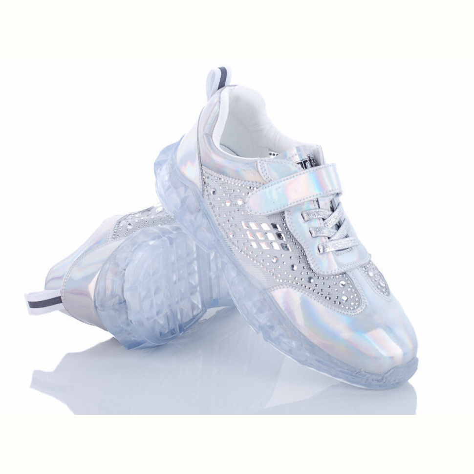 Кроссовки Эльффей A9310 серебряный