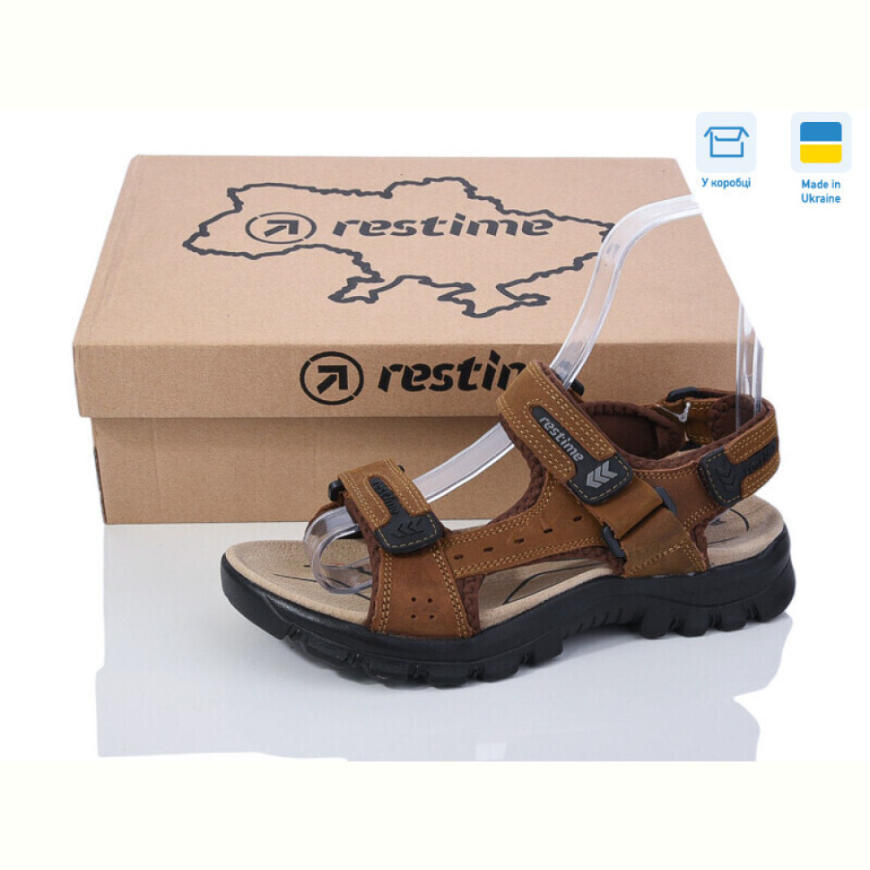 Сандалии Restime NWL24040 l.brown