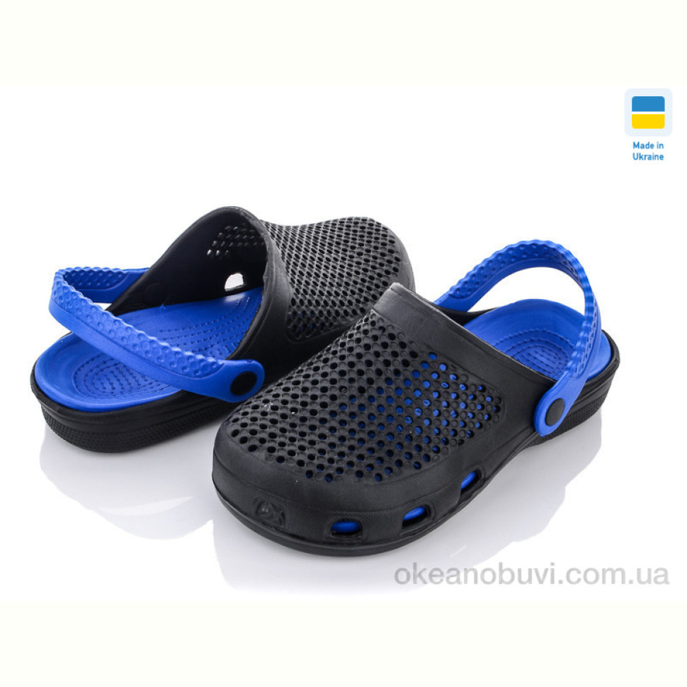 Кроксы SANLIN 2 B302 чер-сині