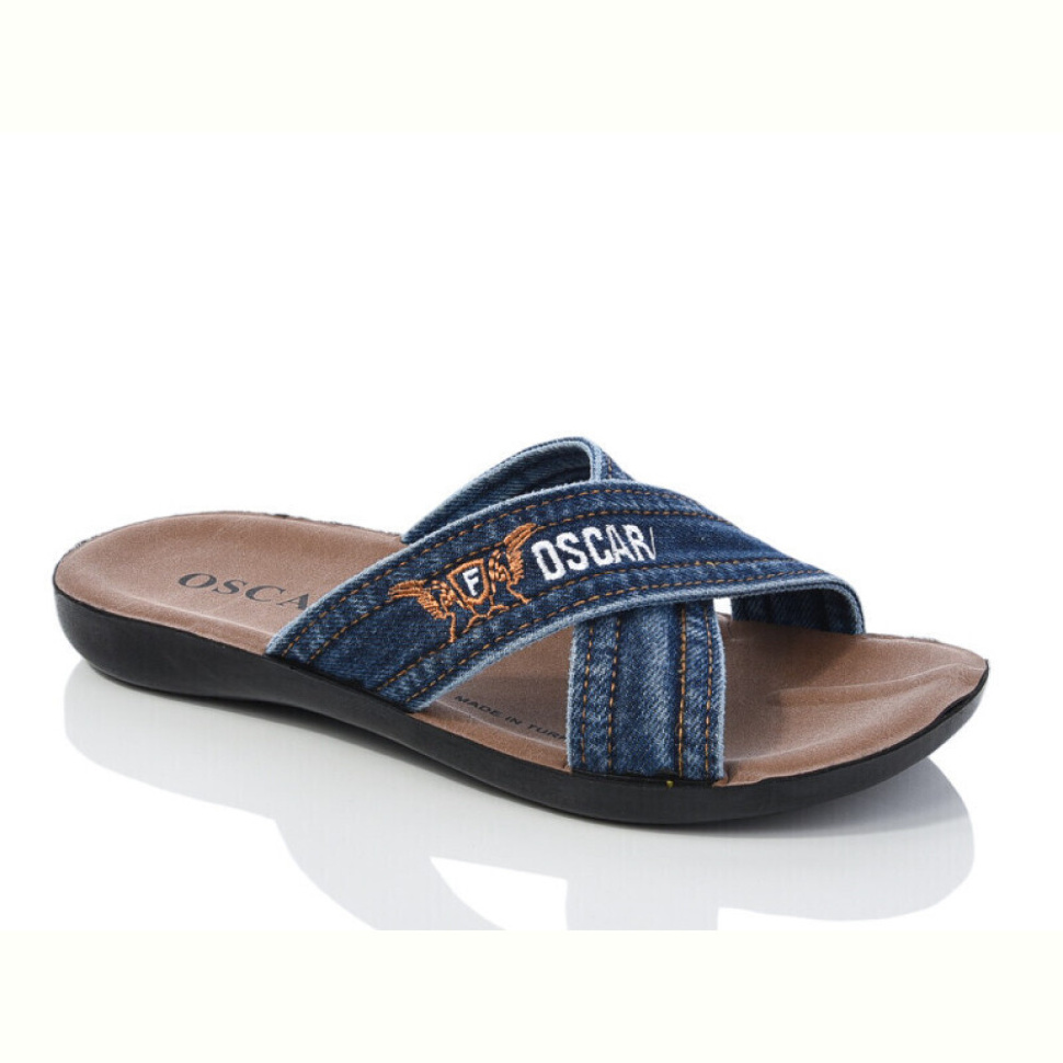 Шлепки Oscar 7 синій