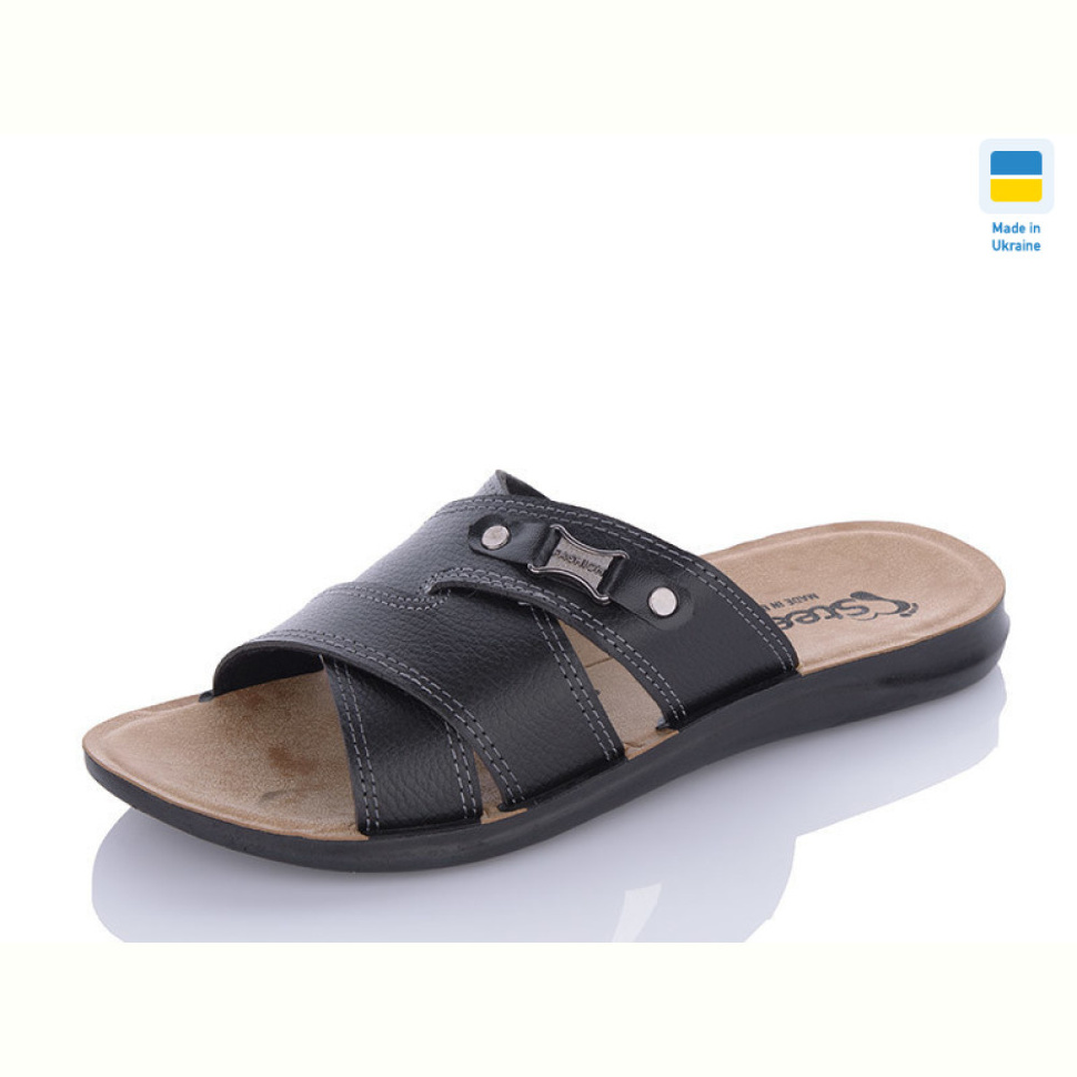 Шлепки DeMur 6007 black Шлепки DeMur 6007 black