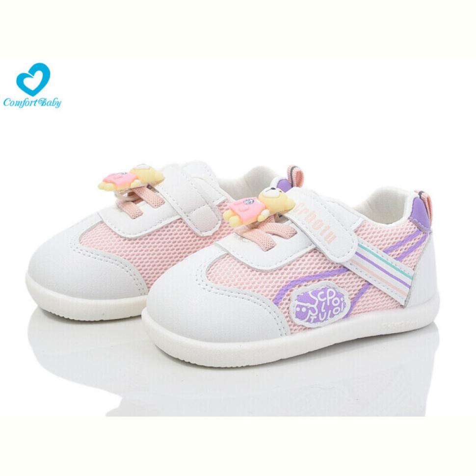 Кроссовки Comfort-baby 66170 (11.5-13.5 см) біл-рожевий
