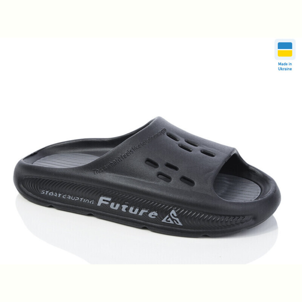 Шлепки DeMur L136A чорний