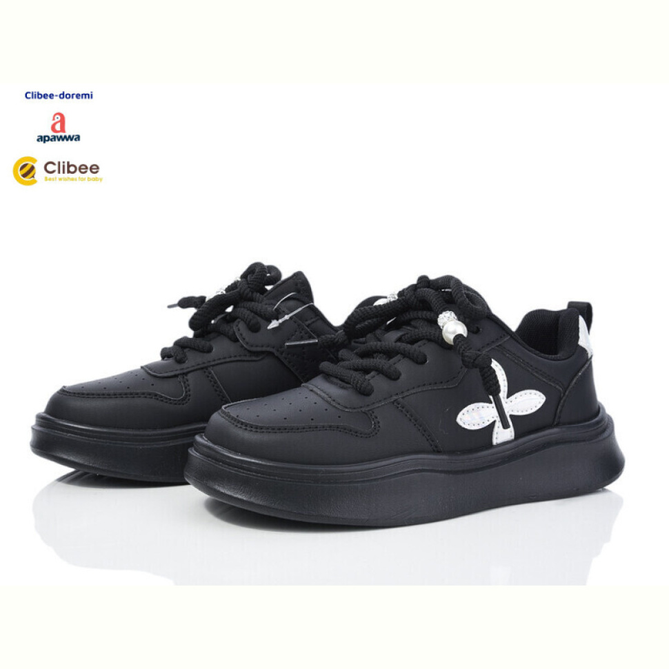 Кроссовки Clibee-Doremi EC349 black-silver Кроссовки Clibee-Doremi EC349 black-silver