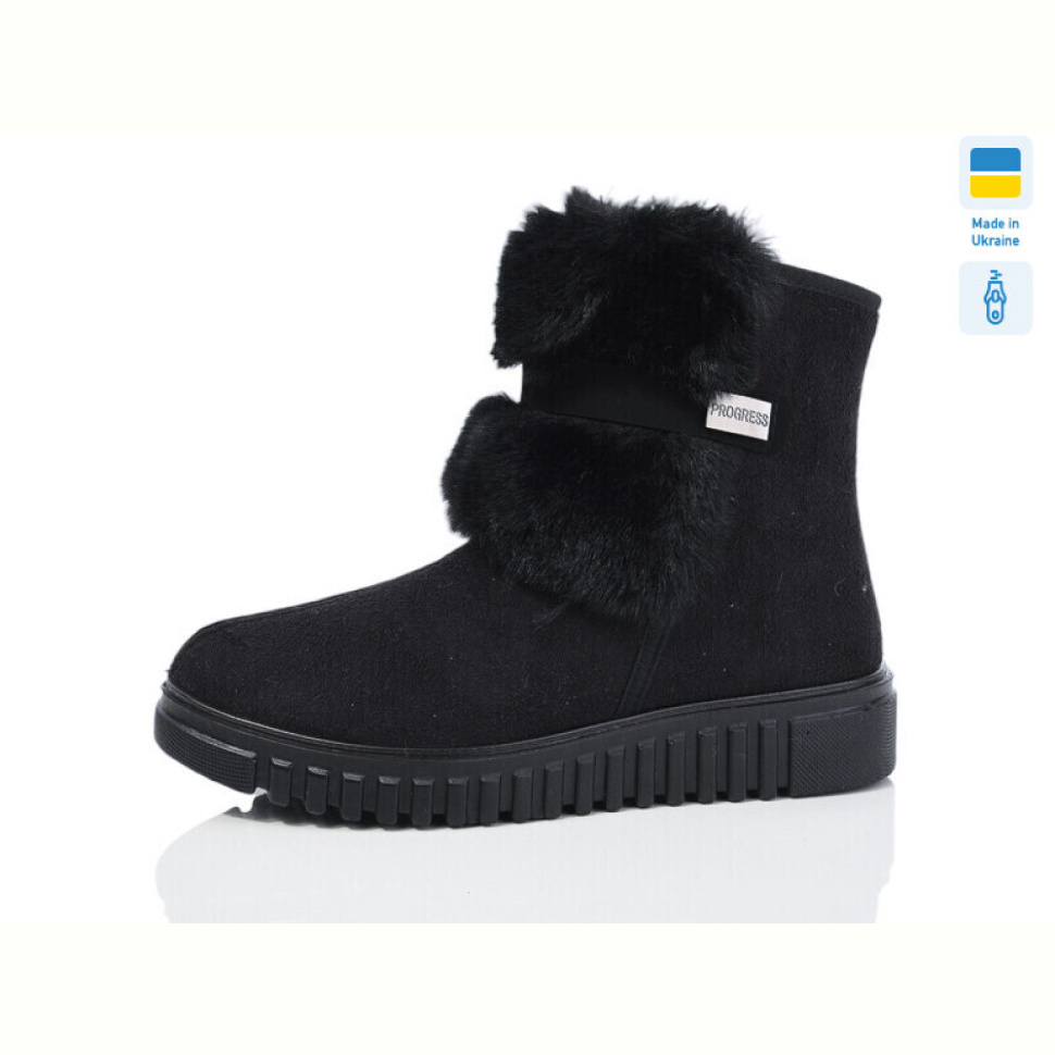 Ботинки Progress Прогресс Ж4404 чорний