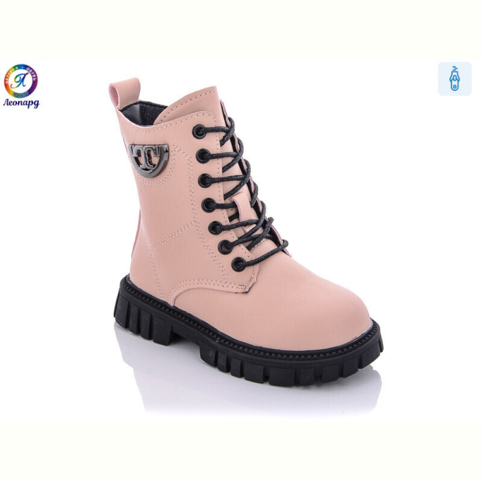 Ботинки Леопард M29 pink