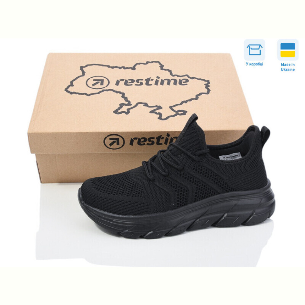 Кроссовки Restime IWL25547 black