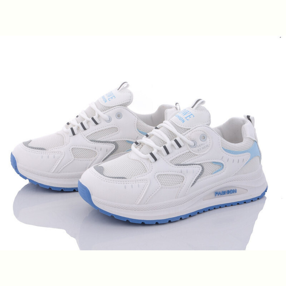 Кроссовки Violeta 45-98 white-blue