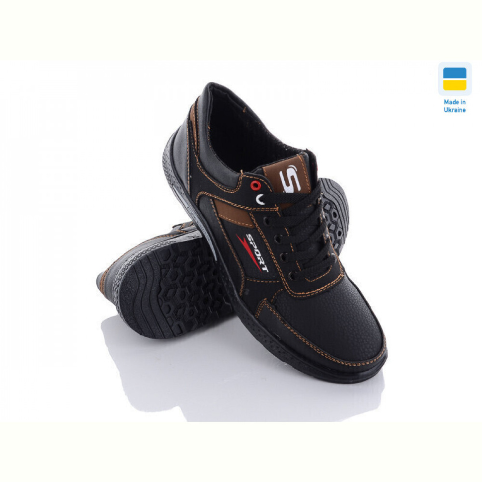 Кроссовки Paolla SunShine КР40S чорно-рудий