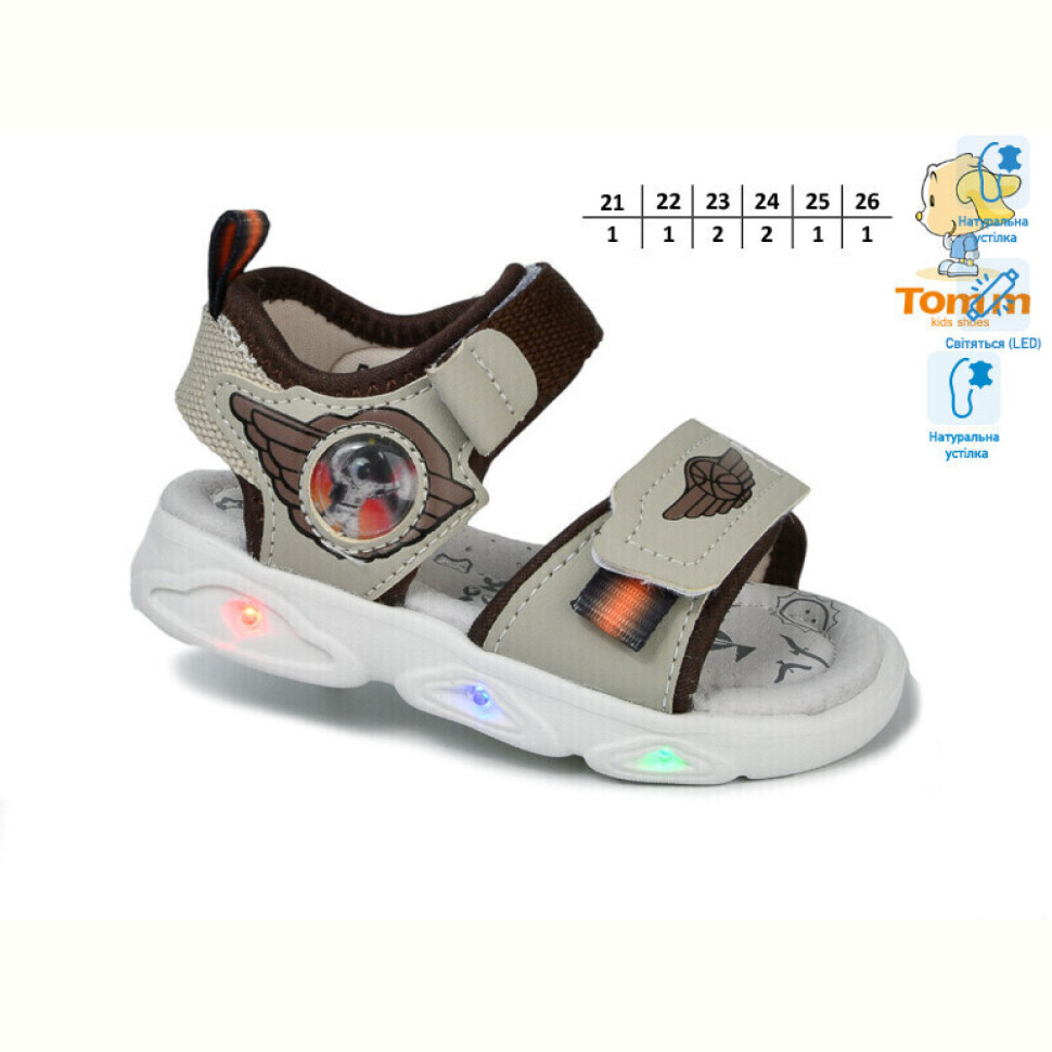 Сандалии TOM.M 50989K LED Сандалии TOM.M 50989K LED