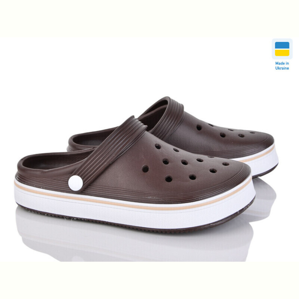 Кроксы Golden Lion 1400 коричневий