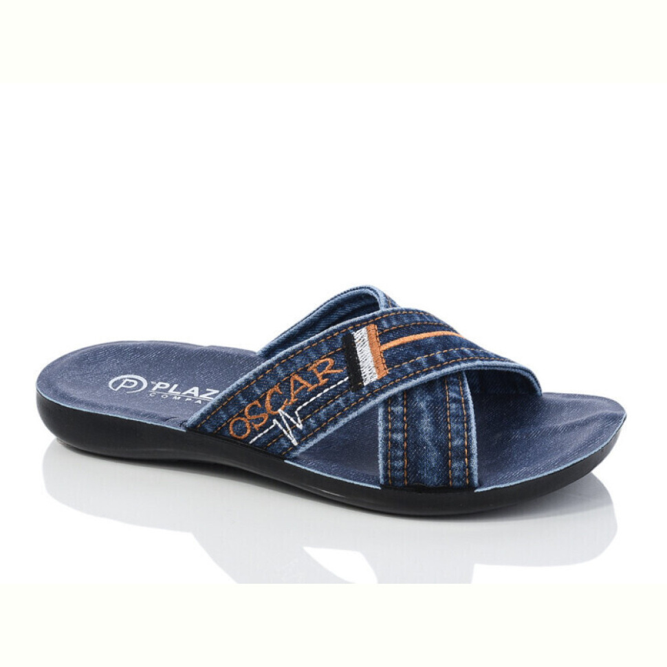 Шлепки Oscar 5 синій