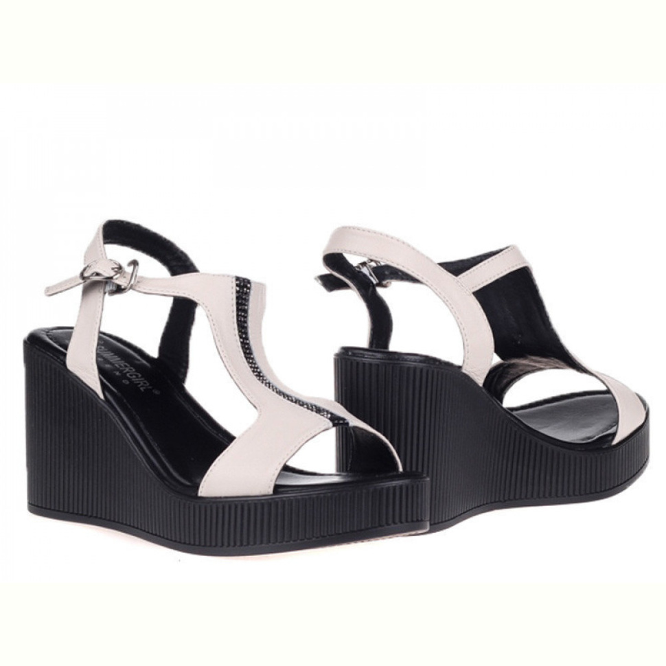 Босоножки Prime-Opt Prime 152713 бежевий