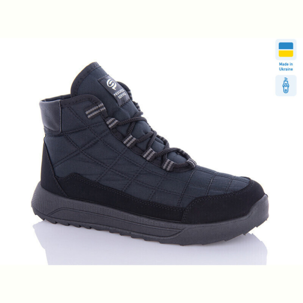 Ботинки Progress Прогрес П3707 чорний