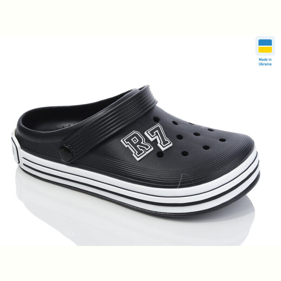 Кроксы Lot Shoes N601 чорний