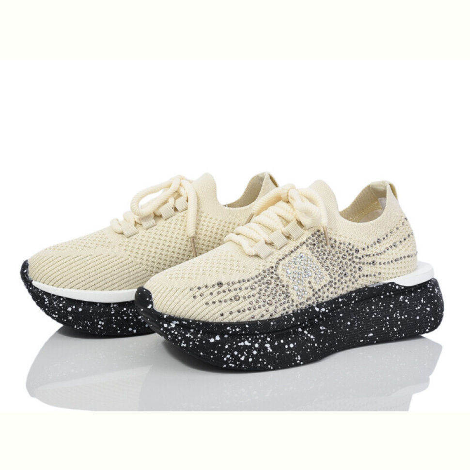 Кроссовки Violeta 197-180 beige