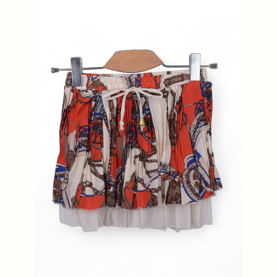 Юбка Obuvok 1816 (08598) beige-red Юбка Obuvok 1816 (08598) beige-red